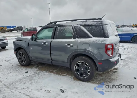 2025 Ford Bronco Sport Outer Banks z USA, uszkodzony, nr VIN 3FMCR9CN0SRF30403